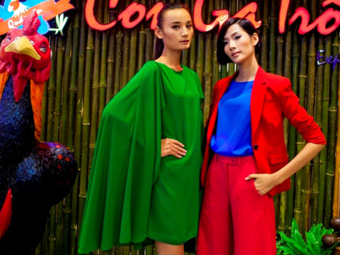 Hoàng Thùy, Lê Thúy nổi bật nhờ diện màu 'chóe'