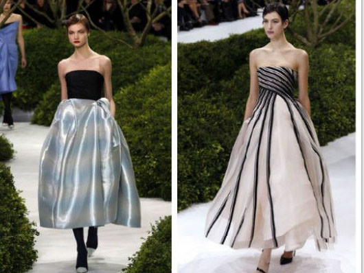 Vai trần trong BST Xuân hè 2013