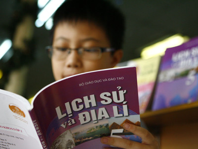 Sách giáo khoa làm học sinh sợ môn Sử?