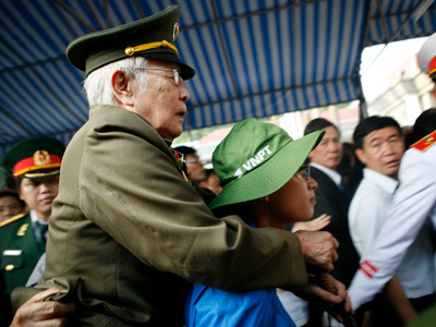 Hình ảnh xúc động trong ngày viếng Đại tướng