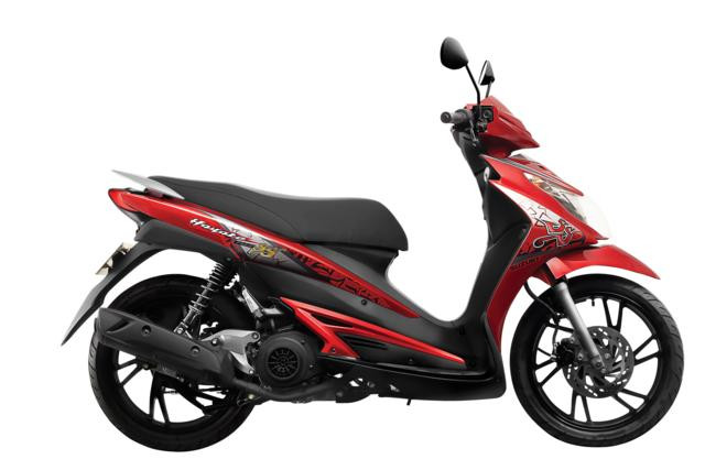 Xe máy New Suzuki Hayate 125 cc SS đã có tại Việt Nam