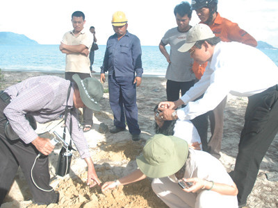 Ứng dụng địa bức xạ tìm mộ liệt sỹ Côn Đảo