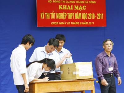 Sáng nay, thí sinh thi môn Ngữ văn