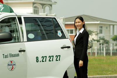 TP Hồ Chí Minh: Taxi Vinasun được lắp hệ thống thanh toán tự động