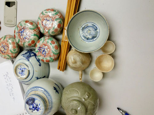 Số đồ cổ có xuất xứ từ Trung Quốc bị bắt giữ