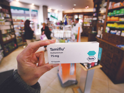 Từ năm 2003 Bộ Y tế đã mua dự trữ 20 triệu viên Tamiflu. Ảnh: T.L