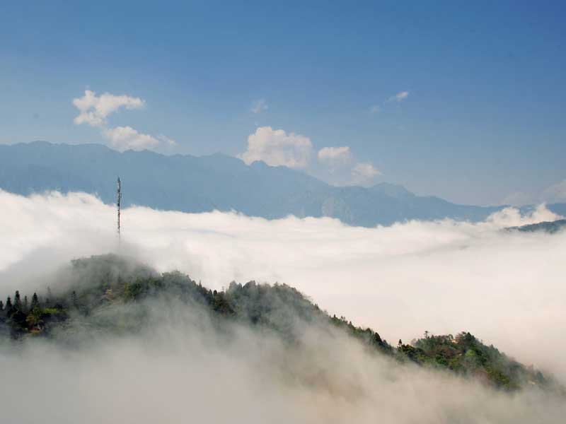 Mây luồn ở Sapa