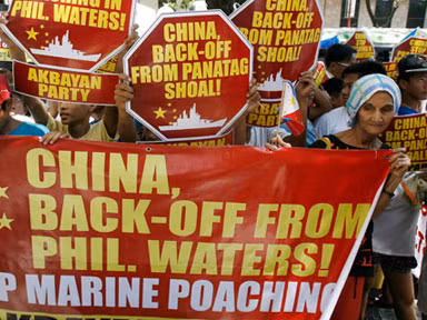Dân Philippines biểu tình phản đối Trung Quốc