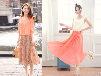 Thướt tha cùng váy maxi