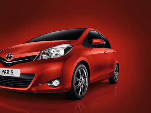 Toyota Yaris phiên bản châu Âu đời 2012 lộ diện