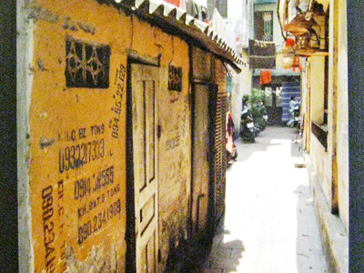 Ngõ hẹp Hà Nội trong mắt một người Pháp