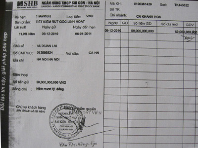 Nhiều người liên quan vụ gửi tiết kiệm 10.000 tỷ đồng