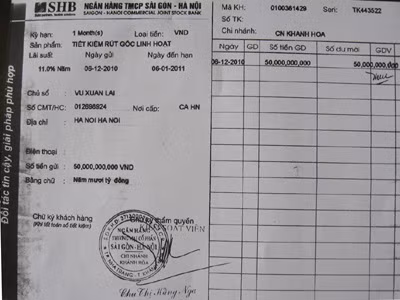 Nhiều người liên quan vụ gửi tiết kiệm 10.000 tỷ đồng