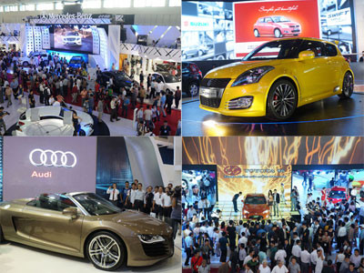 Nhiều 'hàng hot' tại triển lãm Ô tô Việt Nam 2012