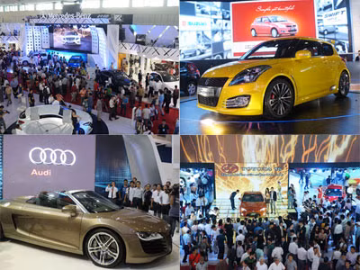 Nhiều 'hàng hot' tại triển lãm Ô tô Việt Nam 2012