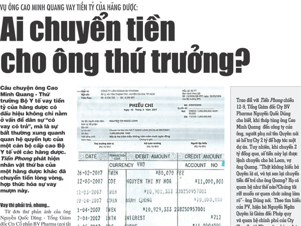 Ông Thứ trưởng từng bị đề nghị cho thôi chức