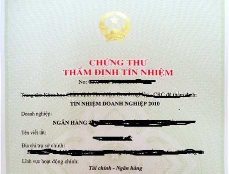 Chi tiền dịch vụ là có 'chứng thư ngân hàng'?