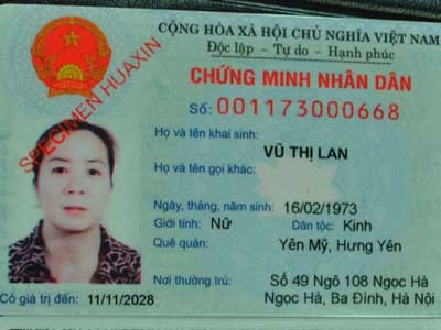 Tập đoàn Trung Quốc ‘không tham gia làm CMND 12 số’