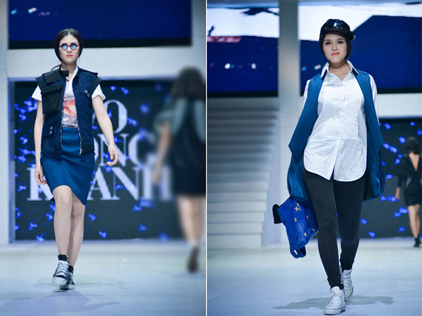 Ngọc Hân, Hoàng Anh cá tính với thời trang 'hầm hố'