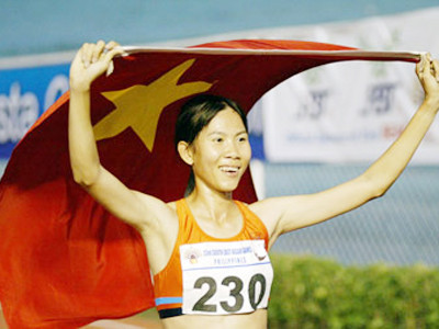 Trương Thanh Hằng đoạt HCB điền kinh châu Á