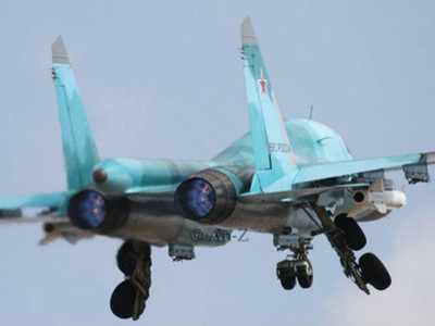 Ảnh 'xe tăng bay' Su-34 đẹp ngỡ ngàng