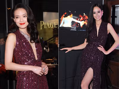 Thư Kỳ 'mặc lại' váy Elie Saab của Mai Phương Thúy