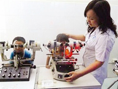 Nhược thị chữa trị thế nào?