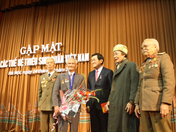 Chủ tịch nước Trương Tấn Sang dự lễ gặp mặt