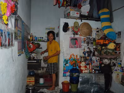 Căn phòng 10m2 giá thuê 1,7 triệu đồng