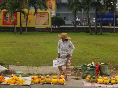 Nông nghiệp nhìn từ vỉa hè Tết