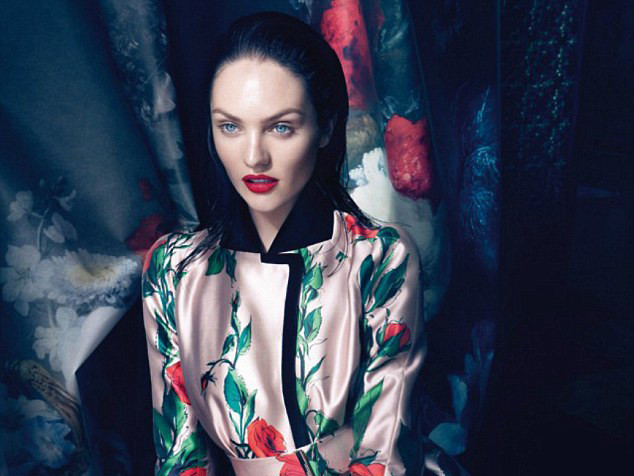 'Thiên thần' Candice Swanepoel lạ lẫm với tạo hình ma mị