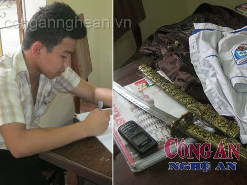 Mâu thuẫn nhỏ, hai nhóm học sinh đuổi chém nhau