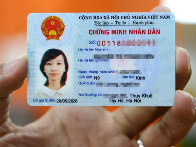 Một tháng nữa cấp Chứng minh thư kiểu mới