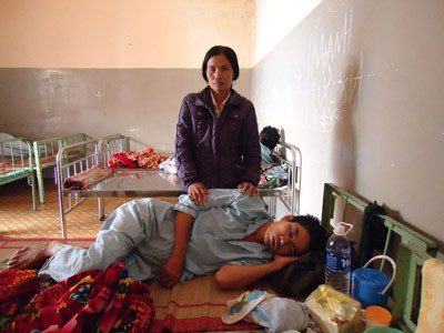 Bệnh nhân Đặng Đức Dục đã qua cơn kích động