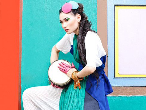 Thùy Trang nổi bật tại Asia's Next Top Model