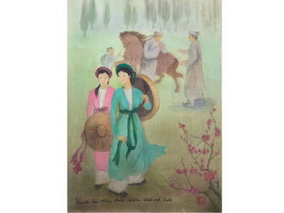 Nữ họa sỹ trả nợ cuộc đời bằng… Kiều