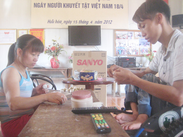 Minh – Thương tại trung tâm Quỳnh Hoa