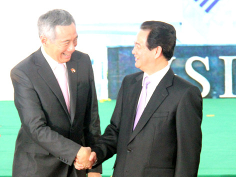 Hai thủ tướng khởi công dự án KCN VSIP