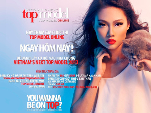 Cơ hội giành vé vào thẳng VN's Next Top Model 2013