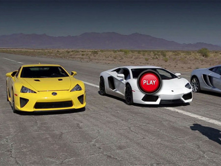 ‘Tứ đại siêu xe’ so tài