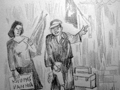 Phường phố xóm ngõ bản thôn văn hóa