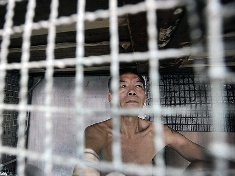 Những người sống trong "chuồng" sắt tại Hong Kong