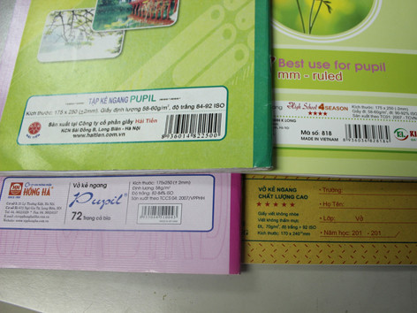 Sách giáo khoa sẽ in bằng giấy ít trắng