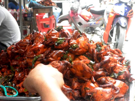 Hà Nội: Rùng mình chim quay tẩm hóa chất