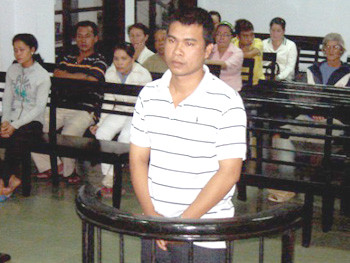 Bị cáo Võ Trung Phương