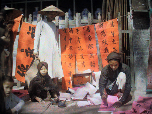 Hình ảnh giản dị của người Hà Nội 100 năm trước