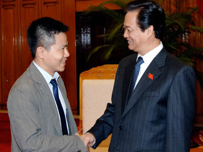 Thủ tướng tiếp Giáo sư Ngô Bảo Châu