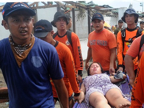 Philippines tan hoang sau siêu bão Haiyan