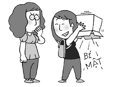 Cô em họ mình 'bỗng dưng thóc mách'