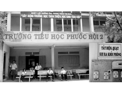 Tiết kiệm điện đi vào nghị quyết và bài giảng